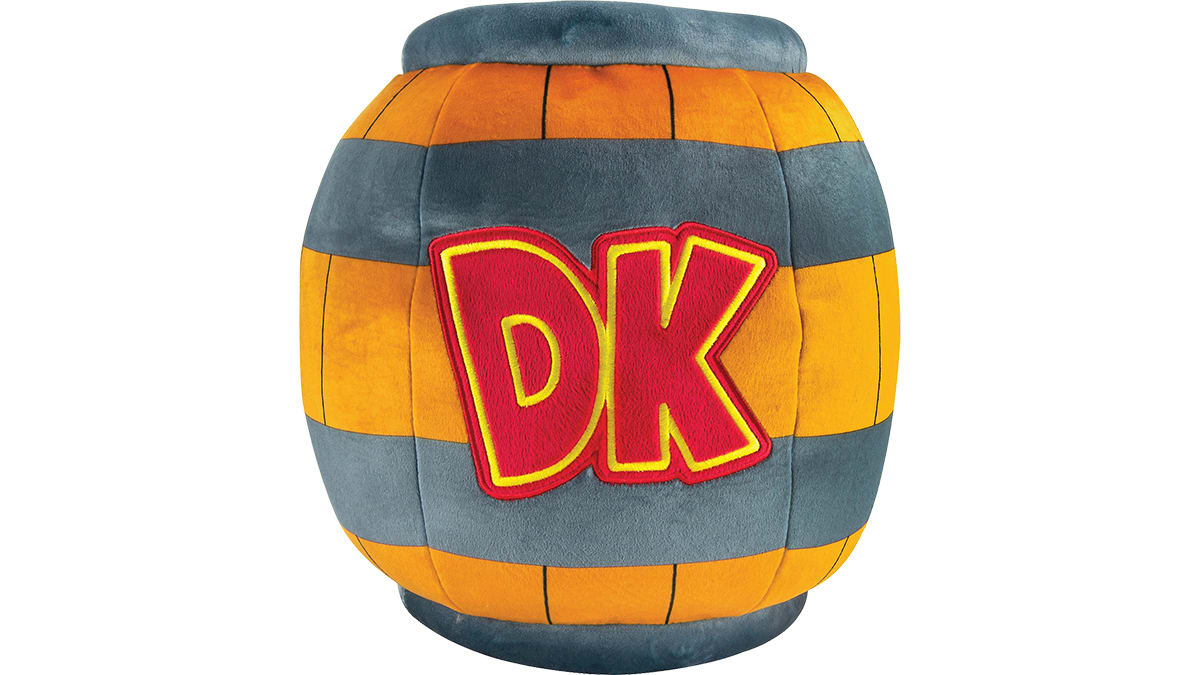 Club Mocchi Mocchi Donkey Kong™ Barrel Mega 15" Plush 1