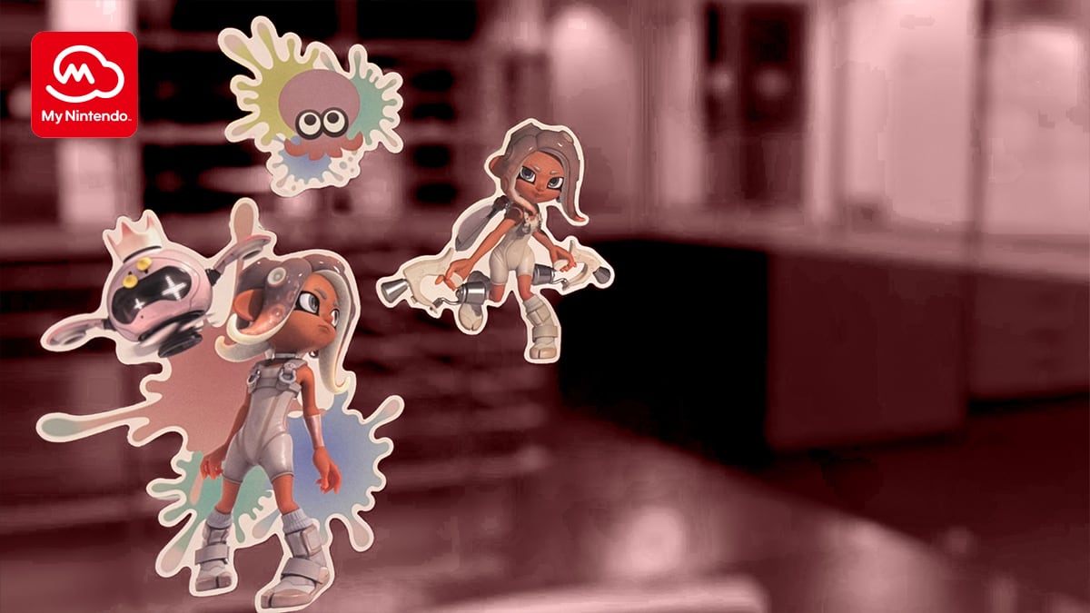 Splatoon™ 3: Expansion Pass - Side Order Tech Sticker sheet 2