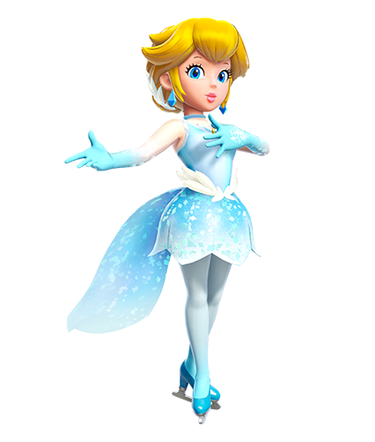 Figure Skater Peach